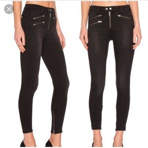 Rag & Bone High Rise Biker jean
